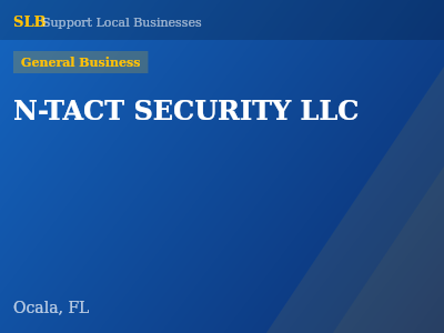N-TACT SECURITY LLC — General Business in Ocala, FL