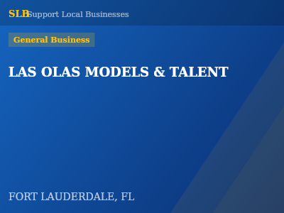 LAS OLAS MODELS & TALENT — General Business in FORT LAUDERDALE, FL