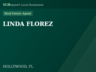 LINDA FLOREZ — Real Estate Agent in HOLLYWOOD, FL
