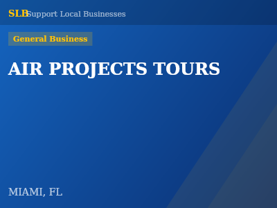 AIR PROJECTS TOURS — General Business in MIAMI, FL