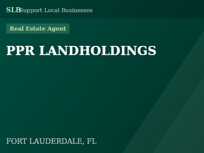 PPR LANDHOLDINGS — Real Estate Agent in FORT LAUDERDALE, FL