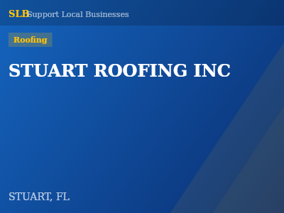 STUART ROOFING INC — Roofing in STUART, FL