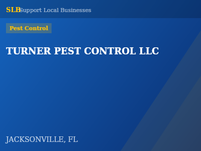 TURNER PEST CONTROL LLC — Pest Control in JACKSONVILLE, FL