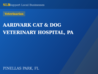AARDVARK CAT & DOG VETERINARY HOSPITAL, PA — Veterinarian in PINELLAS PARK, FL
