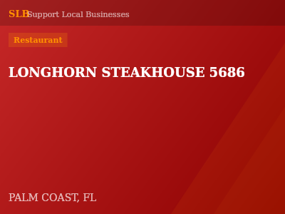 LONGHORN STEAKHOUSE 5686 — Restaurant in PALM COAST, FL