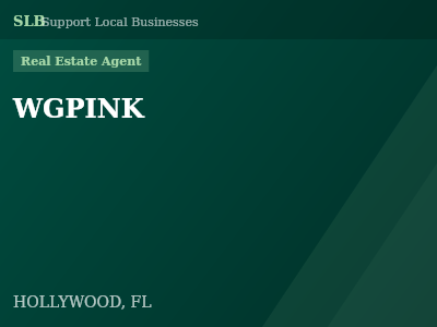 WGPINK — Real Estate Agent in HOLLYWOOD, FL