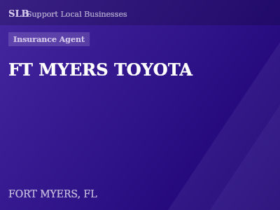 FT MYERS TOYOTA — Insurance Agent in FORT MYERS, FL