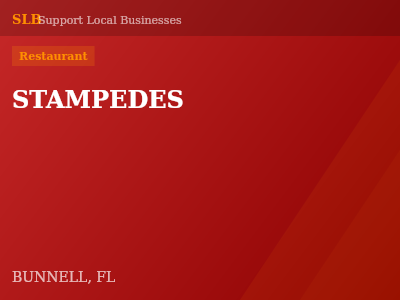 STAMPEDES — Restaurant in BUNNELL, FL