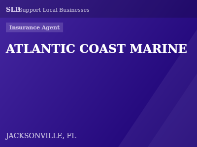 ATLANTIC COAST MARINE — Insurance Agent in JACKSONVILLE, FL