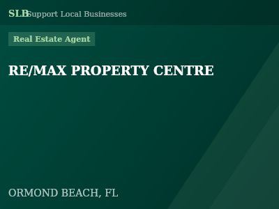 RE/MAX PROPERTY CENTRE — Real Estate Agent in ORMOND BEACH, FL