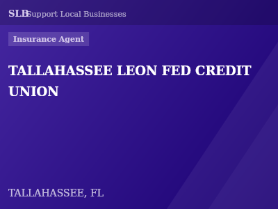 TALLAHASSEE LEON FED CREDIT UNION — Insurance Agent in TALLAHASSEE, FL