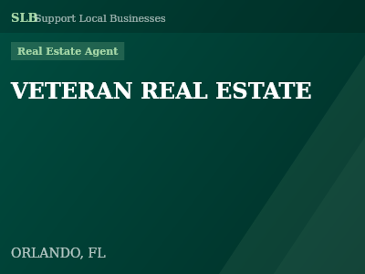 VETERAN REAL ESTATE — Real Estate Agent in ORLANDO, FL