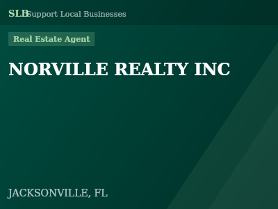 NORVILLE REALTY INC — Real Estate Agent in JACKSONVILLE, FL