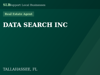 DATA SEARCH INC — Real Estate Agent in TALLAHASSEE, FL