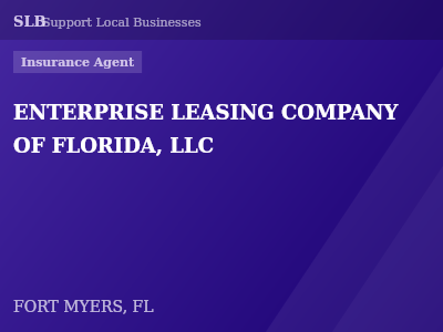 ENTERPRISE LEASING COMPANY OF FLORIDA, LLC — Insurance Agent in FORT MYERS, FL