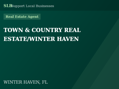 TOWN & COUNTRY REAL ESTATE/WINTER HAVEN — Real Estate Agent in WINTER HAVEN, FL