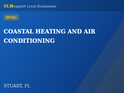 COASTAL HEATING AND AIR CONDITIONING — HVAC in STUART, FL