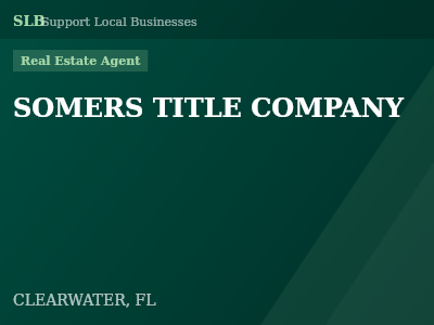 SOMERS TITLE COMPANY — Real Estate Agent in CLEARWATER, FL