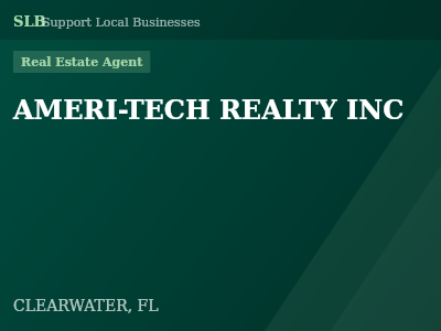 AMERI-TECH REALTY INC — Real Estate Agent in CLEARWATER, FL