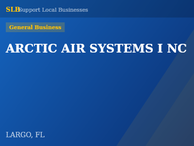 ARCTIC AIR SYSTEMS I NC — General Business in LARGO, FL