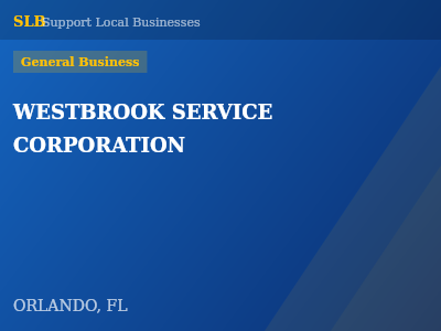 WESTBROOK SERVICE CORPORATION — General Business in ORLANDO, FL