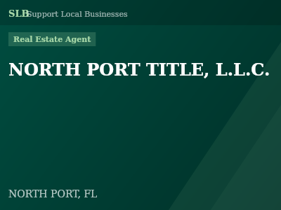 NORTH PORT TITLE, L.L.C. — Real Estate Agent in NORTH PORT, FL