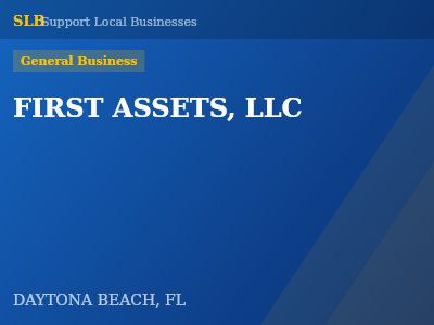 FIRST ASSETS, LLC — General Business in DAYTONA BEACH, FL