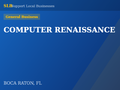 COMPUTER RENAISSANCE — General Business in BOCA RATON, FL