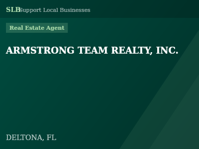 ARMSTRONG TEAM REALTY, INC. — Real Estate Agent in DELTONA, FL