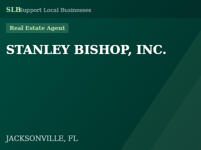 STANLEY BISHOP, INC. — Real Estate Agent in JACKSONVILLE, FL