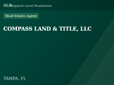 COMPASS LAND & TITLE, LLC — Real Estate Agent in TAMPA, FL
