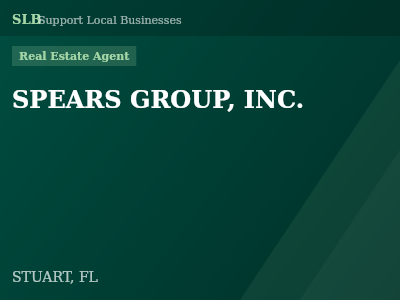 SPEARS GROUP, INC. — Real Estate Agent in STUART, FL