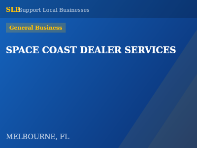 SPACE COAST DEALER SERVICES — General Business in MELBOURNE, FL