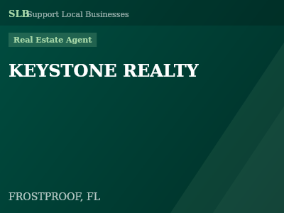 KEYSTONE REALTY — Real Estate Agent in FROSTPROOF, FL