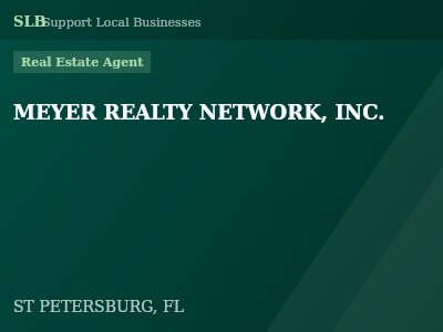 MEYER REALTY NETWORK, INC. — Real Estate Agent in ST PETERSBURG, FL