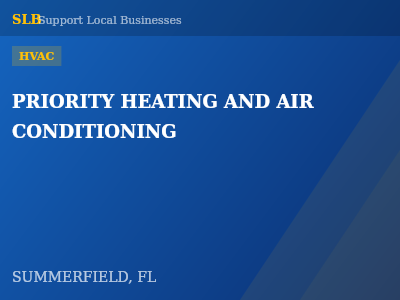 PRIORITY HEATING AND AIR CONDITIONING — HVAC in SUMMERFIELD, FL