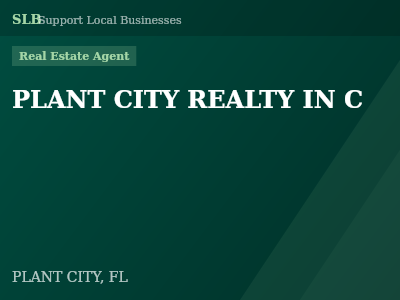 PLANT CITY REALTY IN C — Real Estate Agent in PLANT CITY, FL