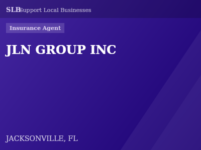 JLN GROUP INC — Insurance Agent in JACKSONVILLE, FL