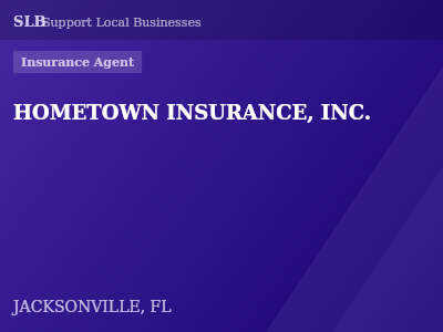 HOMETOWN INSURANCE, INC. — Insurance Agent in JACKSONVILLE, FL
