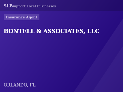BONTELL & ASSOCIATES, LLC — Insurance Agent in ORLANDO, FL