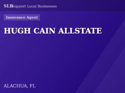 HUGH CAIN ALLSTATE — Insurance Agent in ALACHUA, FL