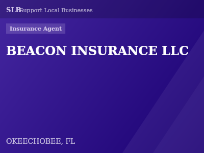 BEACON INSURANCE LLC — Insurance Agent in OKEECHOBEE, FL