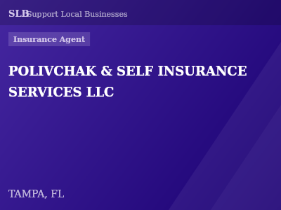 POLIVCHAK & SELF INSURANCE SERVICES LLC — Insurance Agent in TAMPA, FL