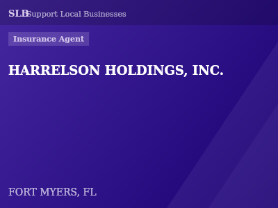HARRELSON HOLDINGS, INC. — Insurance Agent in FORT MYERS, FL