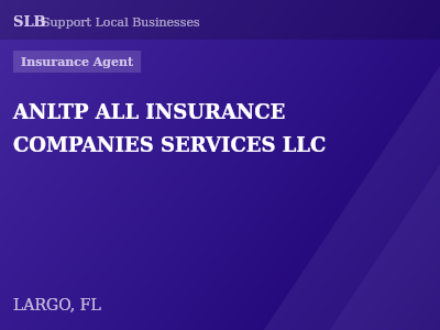 ANLTP ALL INSURANCE COMPANIES SERVICES LLC — Insurance Agent in LARGO, FL