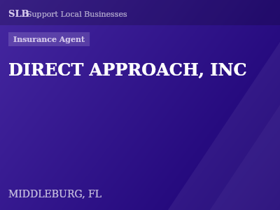 DIRECT APPROACH, INC — Insurance Agent in MIDDLEBURG, FL
