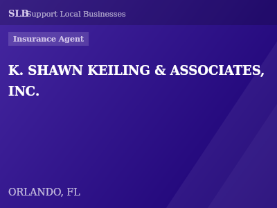 K. SHAWN KEILING & ASSOCIATES, INC. — Insurance Agent in ORLANDO, FL