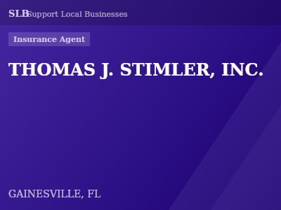 THOMAS J. STIMLER, INC. — Insurance Agent in GAINESVILLE, FL
