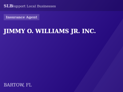 JIMMY O. WILLIAMS JR. INC. — Insurance Agent in BARTOW, FL