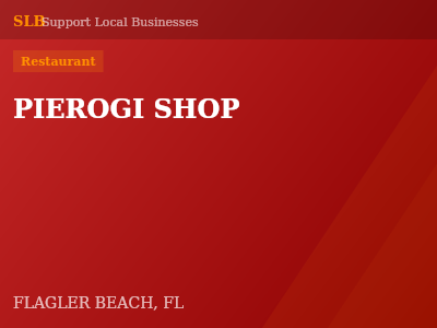 PIEROGI SHOP — Restaurant in FLAGLER BEACH, FL